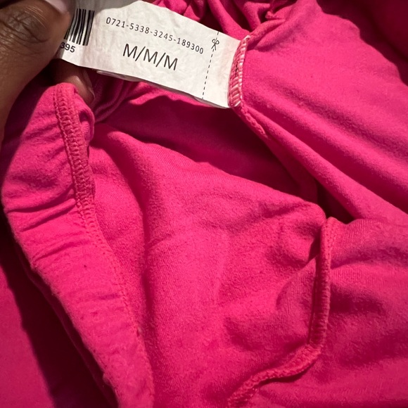 Charlotte Russe hot pink biker shorts - Picture 2 of 2